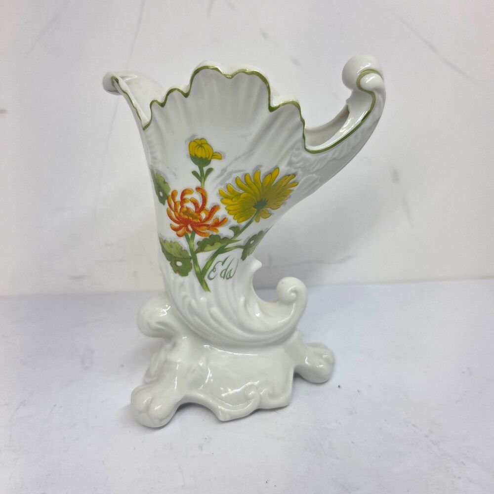 Seymour Mann Chrysanthemum 6" Vase Designed By Eda Mann VGC